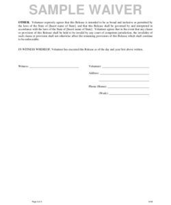Free Printable Vehicle Release Form Template Pdf