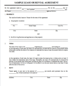 Custom Office Rental Lease Agreement Template