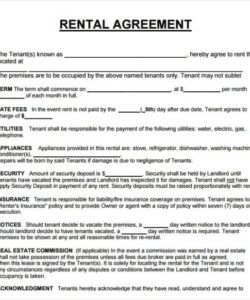 Custom Office Rental Lease Agreement Template Excel Sample
