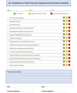 Editable Air Conditioning Service Agreement Template Excel Sample