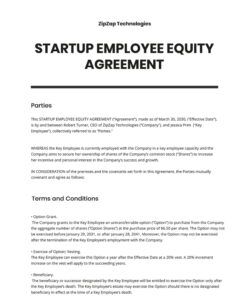 Free Blank Home Equity Sharing Agreement Template Pdf Sample