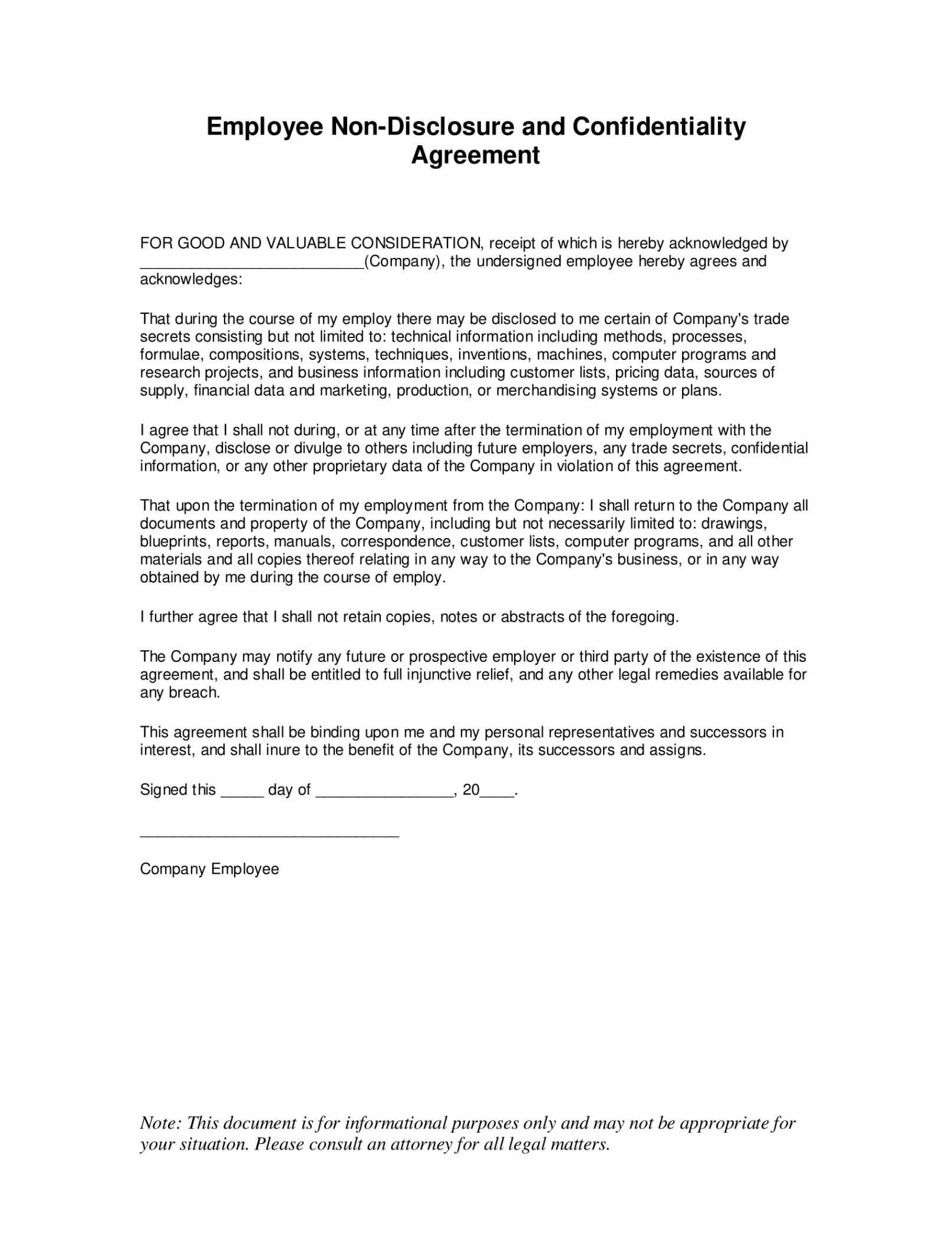 Free  Board Of Directors Confidentiality Agreement Template Doc Sample