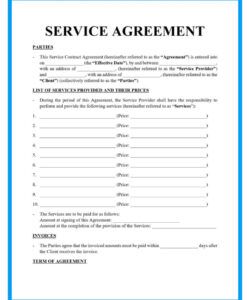 Free Custom Bed Bug Service Agreement Template Doc Sample