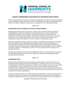 Free Custom Board Of Directors Confidentiality Agreement Template Doc