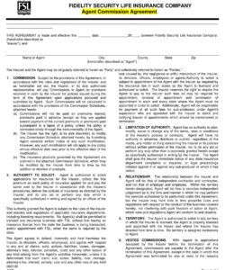 Free Custom Business Development Commission Agreement Template Word Sample