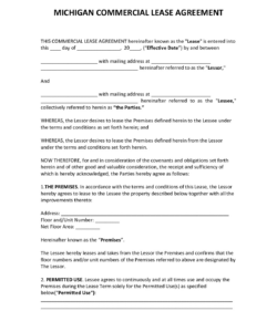 Mid Term Rental Lease Agreement Template Doc