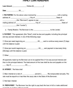 Printable Tenancy Agreement Between Family Members Template  Sample
