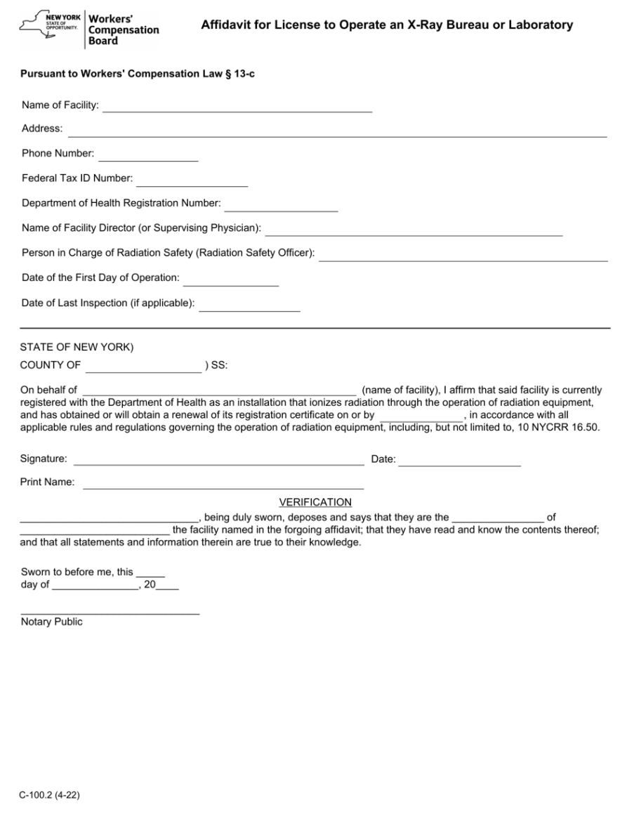 Custom Work Licence Affidavit Template Excel
