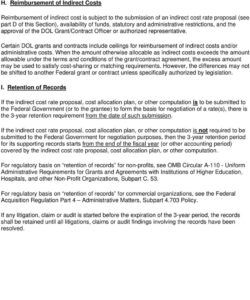 Editable Indirect Cost Rate Agreement Template Doc