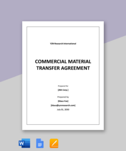 Editable Raw Material Supply Agreement Template Excel Sample