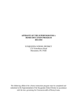 Free Custom Homeschool Completion Affidavit Template