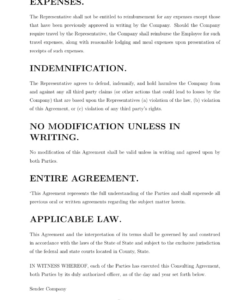 Free Editable Employee Cost Sharing Agreement Template Doc