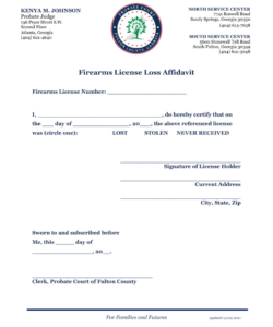 Free Editable Limited Licence Affidavit Template Doc Sample