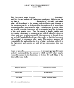 Free  Hourly Rate Agreement Template