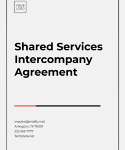 Free  Intercompany Loan Agreement Template  Sample