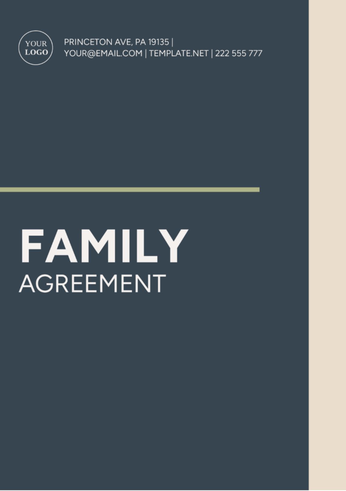 Free Printable Family Settlement Agreement Template Excel Free Printable Family Settlement Agreement Template Excel