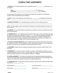 Free Printable Local Negotiated Rate Agreement Template Excel Sample