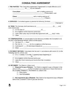 Printable Corporate Rate Agreement Template Doc Sample