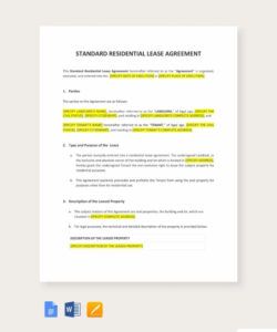 Printable Family Settlement Agreement Template Word Sample
