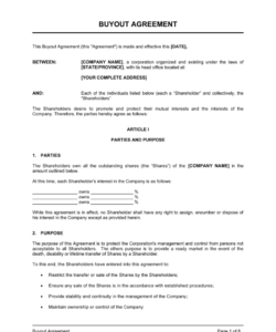 Printable Voluntary Move Out Agreement Template Pdf Sample