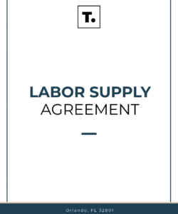 Raw Material Supply Agreement Template Word Sample