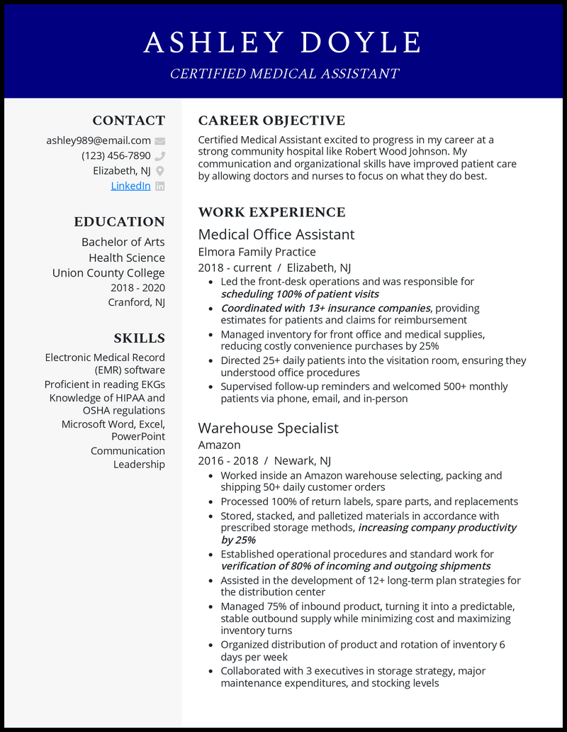 entry-level-medical-assistant-resume-template