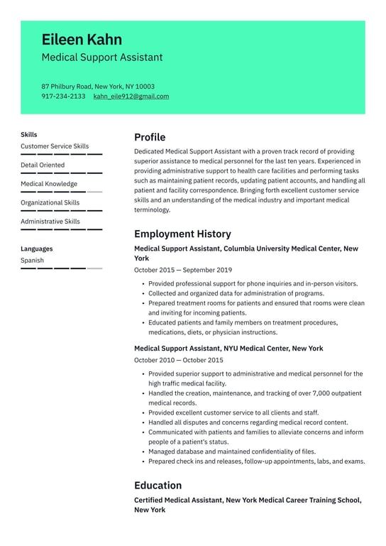 medical-administrative-assistant-resume-template