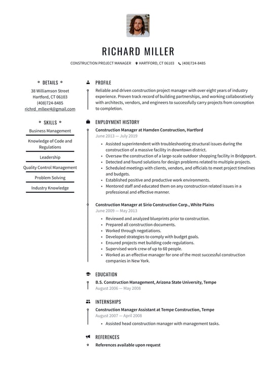 project-manager-construction-resume-template