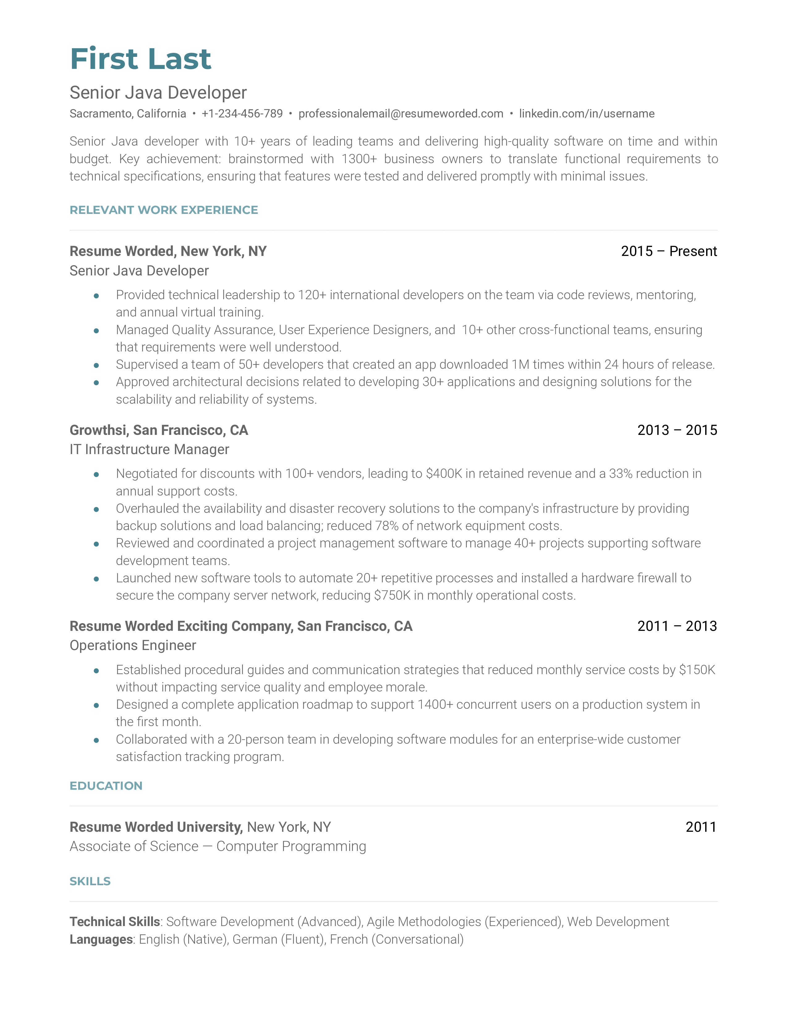 senior-java-developer-resume-template
